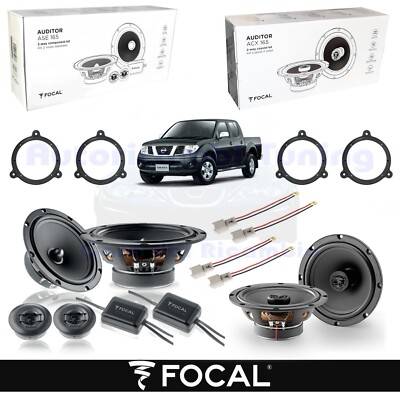 Speakers Ant + Post FOCAL AUDITOR ASE165 + ACX165 for Nissan Navara D40