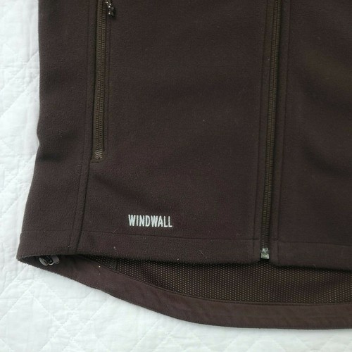 The North Face Damen Weste braun Full Zip Größe M Windwall - Bild 2 von 7
