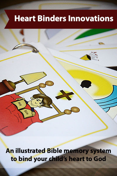 Psalm 91 Illustrated Bible Memory Flashcards for Children (Ages 4-11 years old)