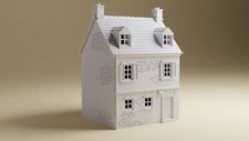Normandy French House #4 | 28mm, 20mm, HO or 15mm | tabletop wargaming terrain