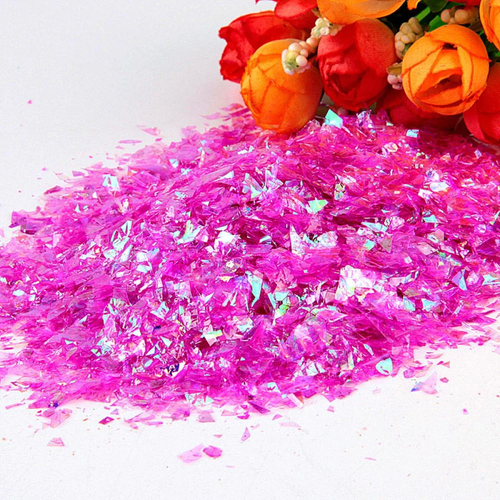Brillo de uñas holográfico decoración escamas brillo hágalo usted mismo arte en uñas lentejuelas 3D - Imagen 4 de 31
