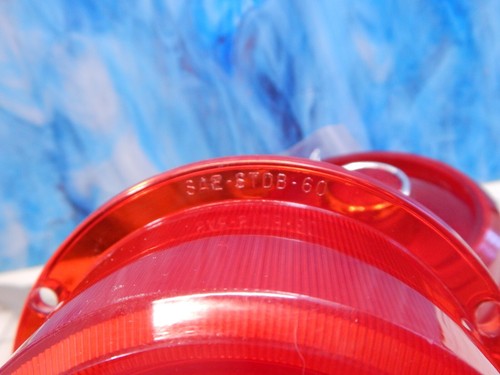 1955 FORD TAIL LIGHT LENS GLO-BRITE 319 THUNDERBIRD FAIRLANE SKYLINER VICTORIA - Picture 6 of 19