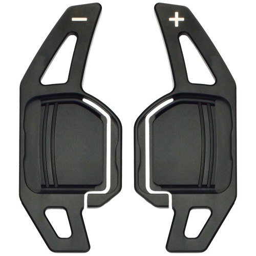 Schaltwippen Shift Paddles passt zu Audi A1 8X, Q3 8U, Q5 SQ5 8R, Q7 4L Schwarz - Bild 1 von 9