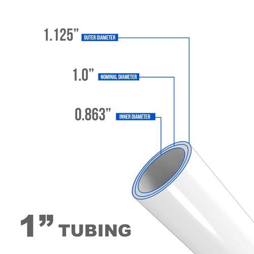 PEX-A Tubing 1 In x 300 Ft, White Water Plumbing, Potable Water Line - Picture 2 of 4