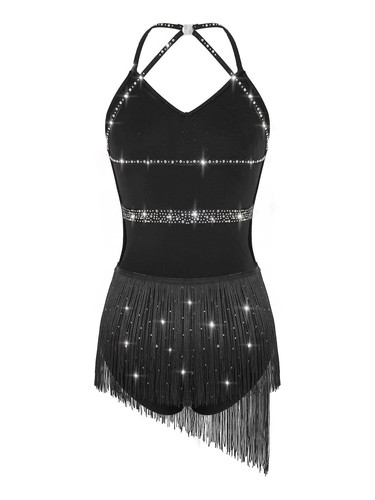 Body donna body nappe danza jazz rumba senza maniche danza unitards - Foto 35 di 83