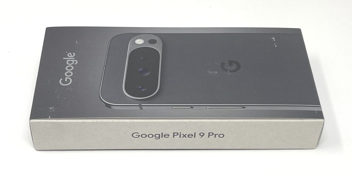 Google Pixel 9 Pro - 128 GB - Obsidian (Verizon) GR83Y Brand New