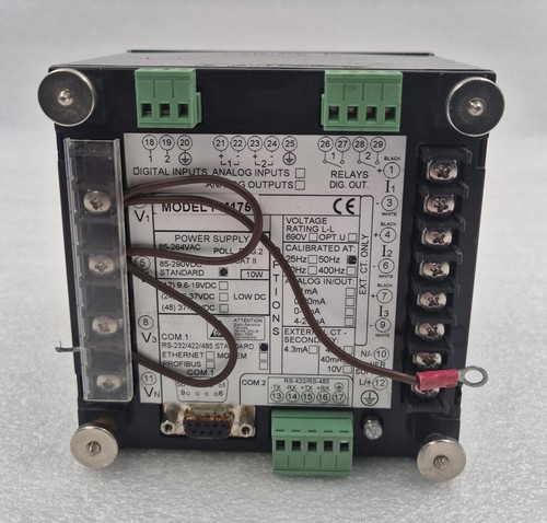 SATEC PM175 Power Quality Analyzer Module **FOR PARTS** - Picture 3 of 7