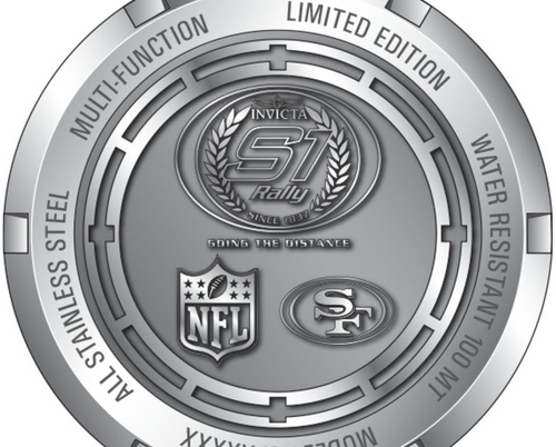 Invicta NFL San Francisco 49ers S1 Rally Quartz Bracelet Watch Limited Edition - Picture 2 of 2