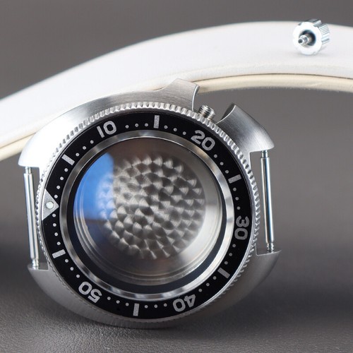 44mm Modified Turtle Watch Cases Sapphire Crystal Glass For Seiko Nh35 Movement - Picture 6 of 23