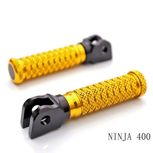 Rider Front Foot Pegs Footpegs POLE For Kawasaki Ninja EX400 2018 19 20 2021 - Picture 9 of 12