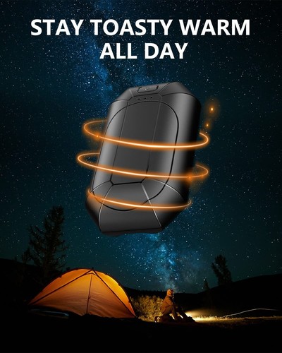 2 Pack Hand Warmers Rechargeable Portable Electric Hand Warmers Reusable USB - Picture 8 of 10