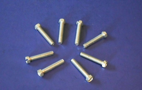 250 Slotted Hex Head Steel Machine Screws Bolts 12-24 x 1 1/8" - Picture 8 of 8