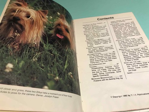 Silky Terriers Martin Weil dog breed book history care grooming READ DESCRIPTION - Picture 5 of 10
