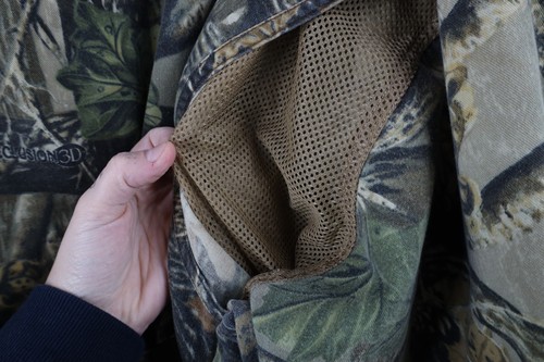 Vintage Cabelas Mens 2XL Faded Seclusion 3D Camouflage Shooting Button Shirt - Picture 10 of 13