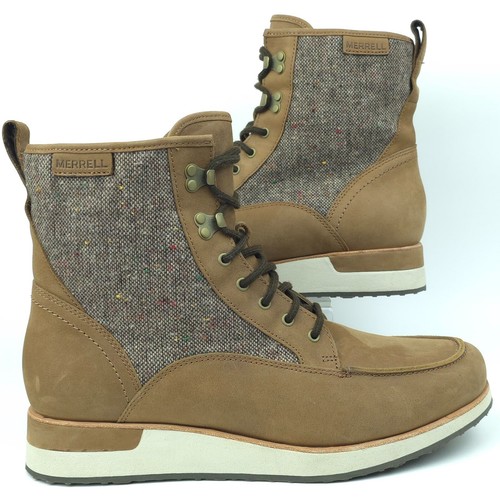 Merrell Damen 11 Roam braun Tabaco mittelhohe Spitze Reisestiefel J17404