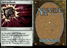 Magic the Gathering -MTG-Nihil Spellbomb 