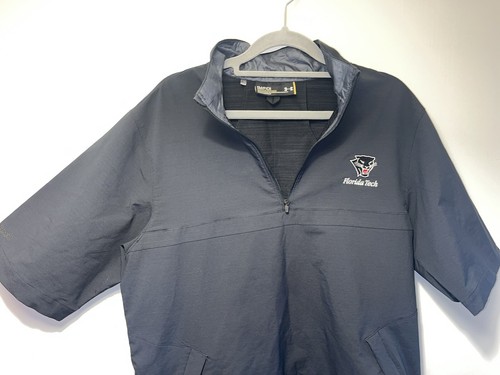 CAMISA DEPORTIVA FLORIDA TECH PANTHERS UNDER ARMOUR 1/4 CREMALLERA CORTA SLV SM - Imagen 2 de 8