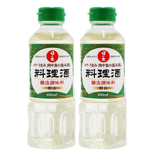 Hinode Ryorishu Cooking Sake 13,5%vol. Japanischer Kochwein 2x400ml - Bild 2 von 2