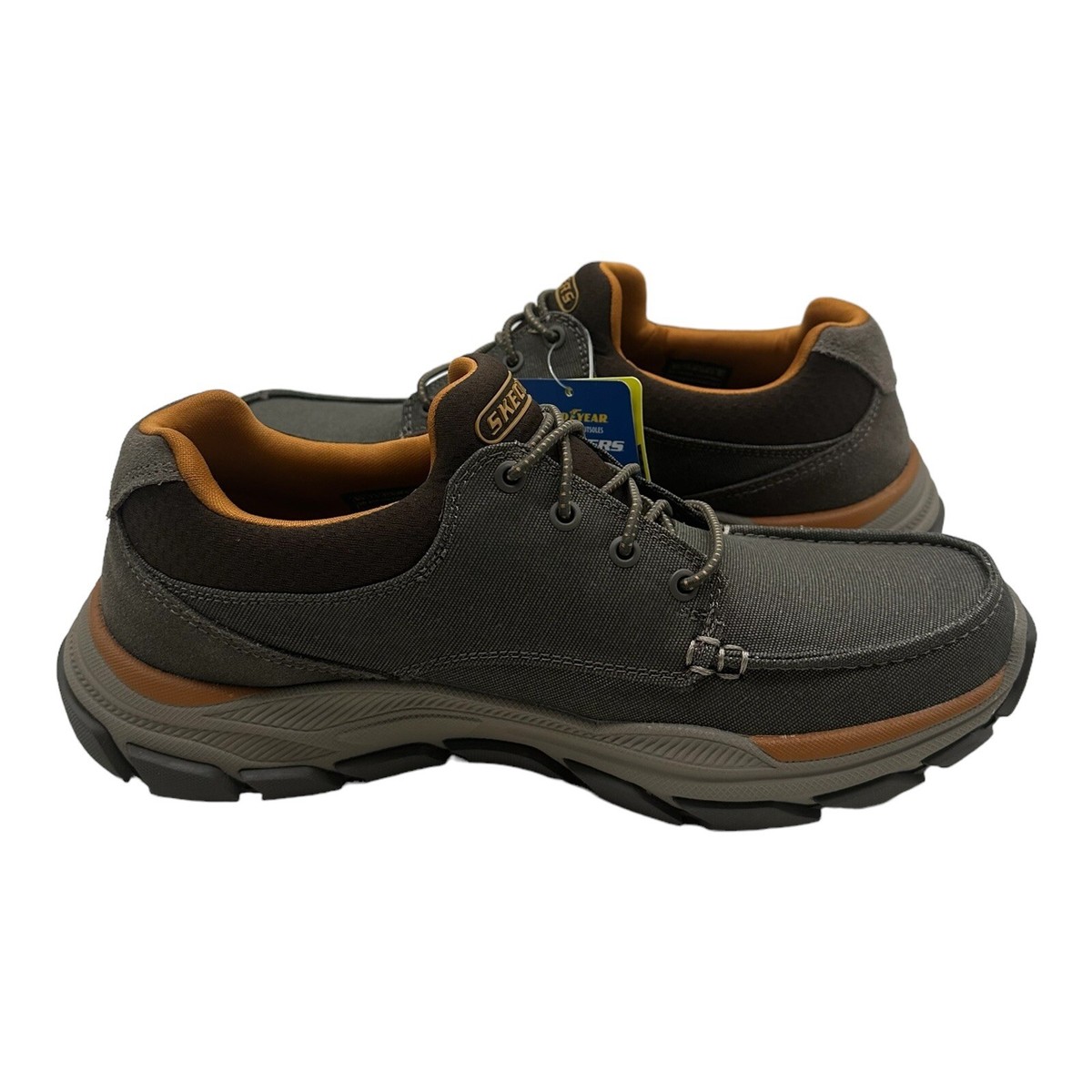 Skechers Respected Loleto Shoes Mens 8.5 Brown 204329-BRN
