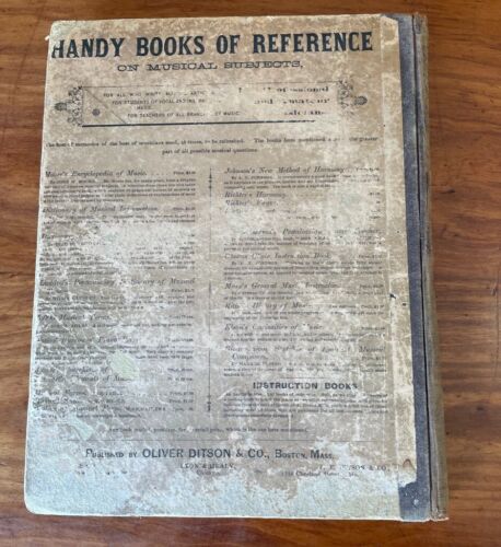 MINSTREL PLANTATION SONGS OLD AND NEW OLIVER DITSON SHEET MUSIC 1882 GOOD - Picture 6 of 8