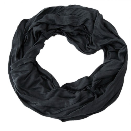 Loop runder Schal Rundschal Tuch Damen Herren Unifarben Baumwolle Schlauch TV22* - Bild 81 von 124