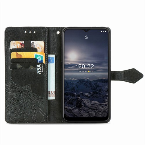 Totem Leather Wallet Phone Case For Nokia C200 X100 C100 G50 G310 G100 G10 G400 - Picture 16 of 63