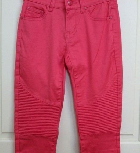NWT Lings Jeans Coral Skinny Womens Size 1/2 24x30.5 Stretch Ribbed 21-23284 - 第 2/7 張圖片