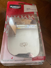 LHS N/S wing mirror glass replacement for Vauxhall Carlton 1986-1990