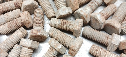 15 Pounds of 1-1/4" Thread Length Hex Bolts Lot Thread Size 1/2--13 - Picture 6 of 17