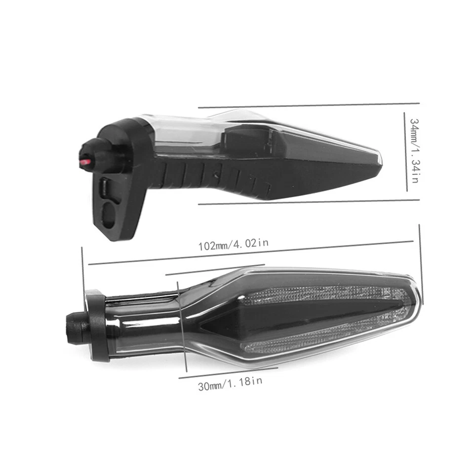 Indicador de señal de giro LED para Aprilia TUONO V4 1100 1000 Mana 850/GT RS4 125/50 Foto 3 de 4