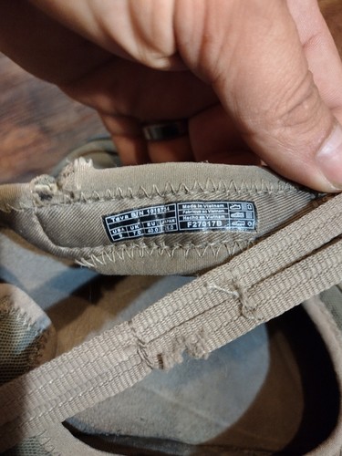 Sandalias Teva Terra para mujer talla 9 cuero tostado y verde azulado 1018734 - Imagen 8 de 12