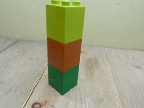 Lego Duplo Printed Learning Bricks Numbers 1-10 Brick 2 x 2 x 2 45008 10847 Lot