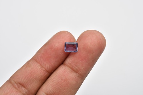 1.30 CT. IOLITE OCTAGON 8X6 MM VIOLET DEEP BLUE COLOR EMERALD CUT 100% NATURAL - Picture 8 of 8