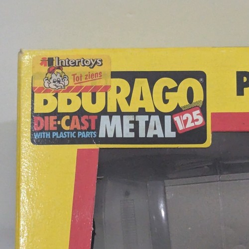 Bburago Peugeot 205 Turbo 1:25 Diecast Metal Model Rare Vintage Toy Car - Picture 4 of 16