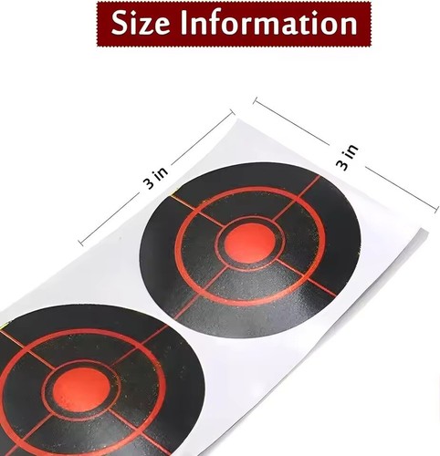 200X/Roll Shooting Target Self Adhesive Targets Splatter w/ 800 Patches - Picture 4 of 30
