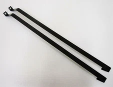 1968 - 1972 Chevy Chevelle GTO Malibu Gas Tank Fuel Tank Straps BLACK EDP PAIR