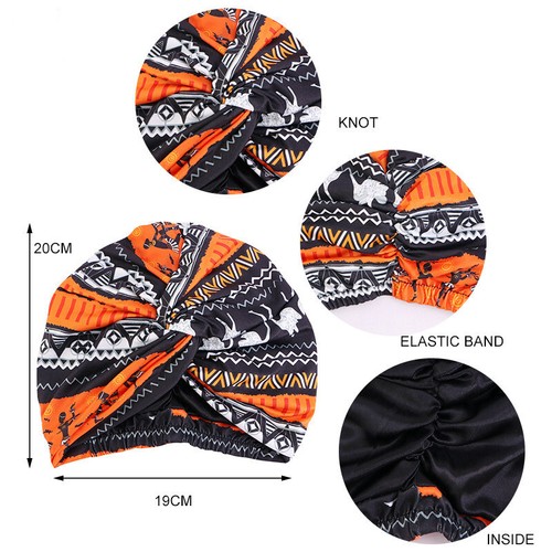 Muslim Women Hair Loss Cover Twisted Chemo Cap Scarf Head Wrap Turban Hijab Hat - Picture 3 of 17