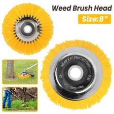 Unkrautbürste Wildkrautbürste 25,4x200mm Stihl Rasentrimmer Nylon Freischneider