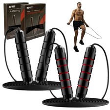 XPRT Fitness Pro Jump Rope - Tangle-Free with Ball Bearings, Adjustable 13ft