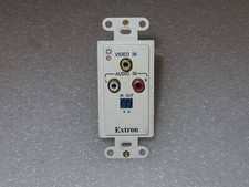 Extron Electronics Wall Mount Single Gang Video In Audio In 33-1328-07