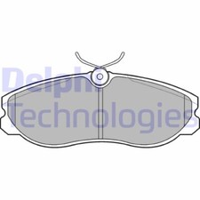 Set Beläge Bremse, Scheibenbremse LP847 DELPHI für Ford Nissan
