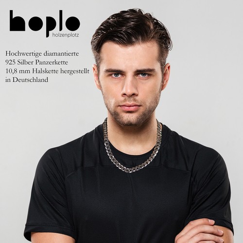 Silberkette Echt 925 Sterlingsilber Panzerkette Halskette Schmuck Collier GERMAN - Bild 86 von 88