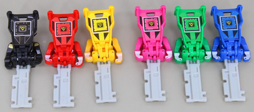 Power Rangers Lost Galaxy Gingaman Ranger Key 6 set Bundle Bulk japan Lot - Picture 7 of 7