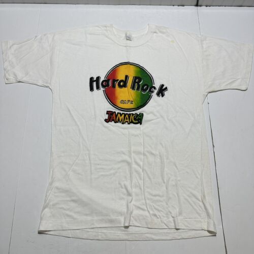 Camiseta De Colección Hard Rock Café Jamaica Para Hombres XL Rasta Deletrear Logo Camiseta Informal - Imagen 2 de 16