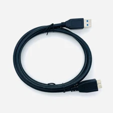 USB Cable Cord for WD WESTERN DIGITAL MY PASSPORT ULTRA WDBMWV0020BBK NECS 3'