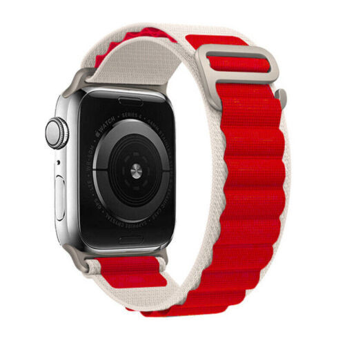 2 PACK Alpine Nylon Set Wristband Strap For Apple iWatch Ultra SE 8 7 6 5 4 3 2 - Picture 35 of 53