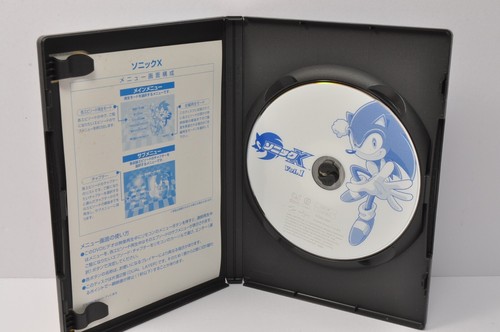 Sonic X DVD Vol. 1 normal version Sonic the Hedgehog SEGA 2003 Japanese - Picture 5 of 17