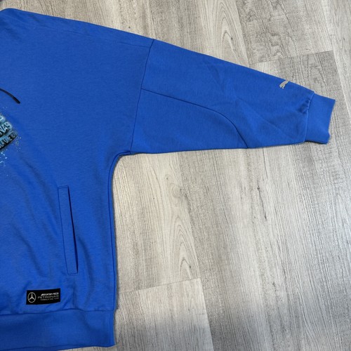 Sudadera con capucha Puma Mercedes Fórmula 1 Petronas para hombre talla grande nueva con etiquetas precio de venta sugerido por el fabricante $100 - Imagen 4 de 6