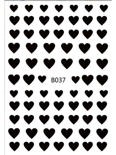 Nail Art Stickers Self-adhesive Stars Flowers Snakes Nail Star Decals Transfers - Picture 16 of 108