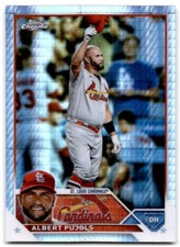 2023 Topps Chrome Refractor Prism #143 Albert Pujols  St. Louis Cardinals